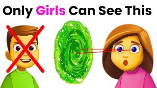 Only Girls Can See Something In This Portal... 