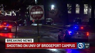 Shots fired inside University of Bridgeport dining hall, victim transported to hospital