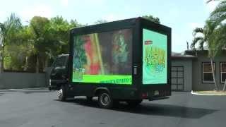 NEW MOBILE DIGITAL P8 LED BILLBOARD ADVERTISING TRUCK