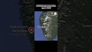 Norway military bases #map #norway #military #europe