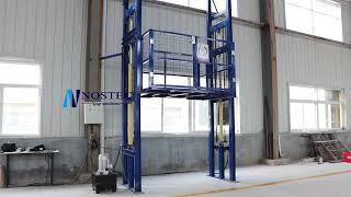 2t hydraulic warehouse cargo lift from Nostec lift