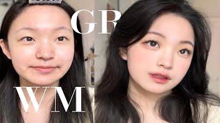 GRWM｜平平无奇换个头！小白向超实用妆容教程 接睫毛yyds