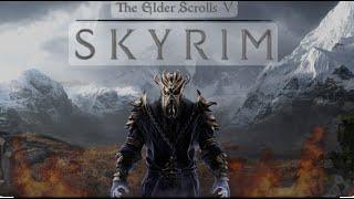 Skyrim Defeating the First Dragon Born Miraak Epic Fight