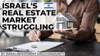 ISRAEL REAL ESTATE MARKET DECLINE  - SUMMER 2023 - INVEST IN ISRAEL - ISRAELI ECONOMY UPDATE