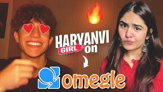 Haryanvi Girl on Omegle  | Indian Girl on Omegle  ️