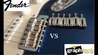 Graphtech String Saver VS USA Fender Saddles