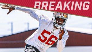 BREAKING  49ers release DE Leonard Floyd