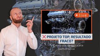 POR QUE SEU PROJETO DE ALTA PERFORMANCE NÃO ENTREGA A POTÊNCIA PROMETIDA? | ACERTO DE MOTOR