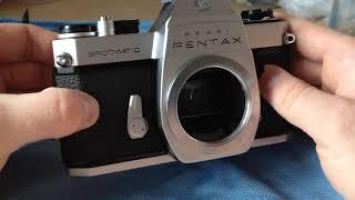 Pentax Spotmatic SP II service. Gentle hand