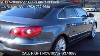 2012 Volkswagen CC Lux Limited PZEV for sale in Las Vegas, N