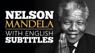 ENGLISH SPEECH | NELSON MANDELA: Freedom and Justice (English Subtitles)