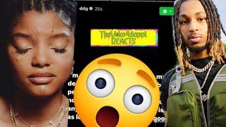 DDG Close Friends Messages LEAKED Of Him Talking Bad ABOUT HALLE BAILEY