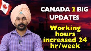 Canada’s Big Update: International Students Can Now Work 24 Hours/Week | Jaspreet Deol