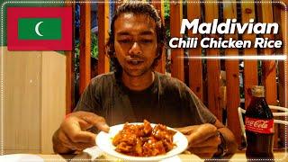 $4 Maldivian Chili Chicken Rice - Hulhumale, Maldives 