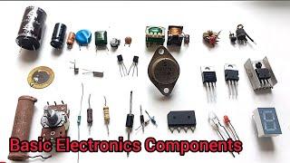 Basic Electronics guide to  Components in Hindi @s.n.technical