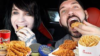 Chick Fil A Vs Raising Canes Chicken Tenders with Johnnie Guilbert! (SURPRISE)