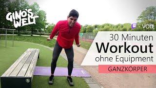 30 Minuten Ganzkörper Workout zum Mitmachen | Gino Singh Homeworkouts