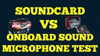 Soundcard Vs Onboard Sound Microphone Quality (Antlion Modmic 4.0)