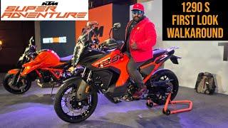 KTM Super Adventure 1290S India Spec First Look Walkaround Review