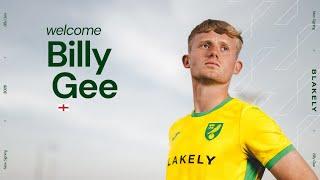 FIRST INTERVIEW | Billy Gee signs for Norwich City ️