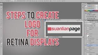 How to create retina logo