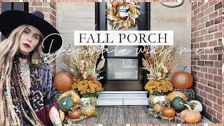 FALL PORCH | DECORATE WITH ME