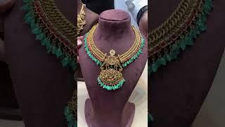 Elegant 22K Gold Long Haar Necklaces & Guttapusalu Jewellery Designs | Traditional & Modern Styles