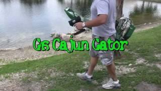 Cajun Gator RC Airboat tuned pipe testing