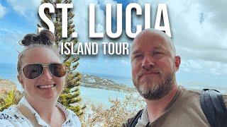 ST LUCIA ISLAND TOUR: Marigot Bay, Rum, and more!