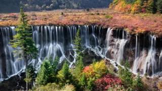 Jiuzhaigou National Park and Huanglong nature reserves and a Unesco World Heritage site.