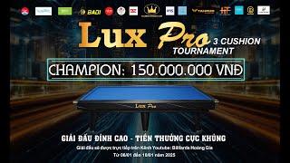 Minh KIệt vs Mã Minh Cẩm | Trận 7 ( Vòng loại Bảng C) |  Giải 3C Lux Pro lần 2