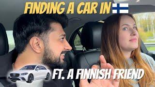 Finding a CAR in Finland ft. my 1st Finnish Friend