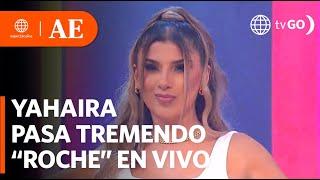 Yahaira Plasencia makes a tremendous mistake live | América Espectáculos (TODAY)