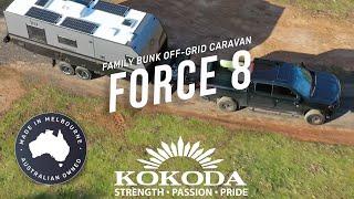 Family Caravan Life | Exploring the Wild in the Force 8 | KokodaCaravans