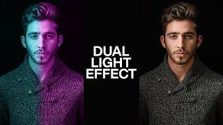 How To Add Image Dual Tone Light Effect In Adobe Photoshop ! Dezign Thinking