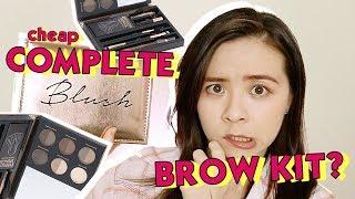 Cheap Complete Brow Set With Ingredients That Scares Me - Do They Work? \\ JQLeeJQ