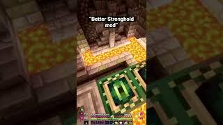 Better Stronghold mod #shorts #minecraft