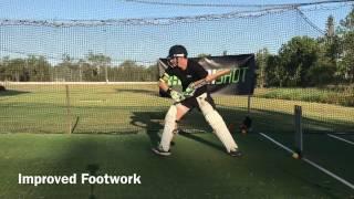 Cricket training aid - Coaching aid - Cricket batting drills -Play the ball later and straighter