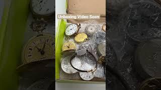 Vintage & Antique Pocket Watches Estate Watch Collection Unboxing