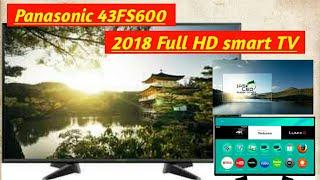 panasonic 43FS600 Full HD smart TV Unboxing