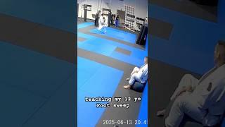 Foot sweep training