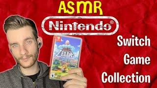 ASMR | Nintendo Switch Game Collection w/ Tapping & Whispers