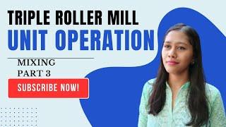 Triple roller mill explained Malayalam/Pharmaceutics/ /dpharm b pharm/ with notes