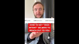 The "Secret" To Getting "High Intent" Leads