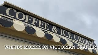 Americano Victorian Ice Cream & Coffee Trailer - by Whitby Morrison