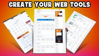 Earn Money Create Web Toolkit & Seo Tools Website Using MonsterTools Php Script Source Code