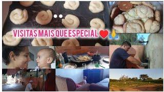 RECEBEMOS VISITAS MAIS QUE ESPECIAL