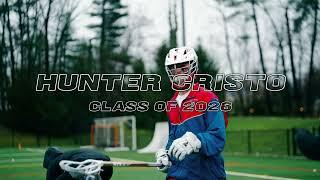 Hunter Cristo (Class of 2026) Spring Lacrosse Highlights 2024