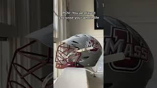 My lacrosse helmet collection (D1 Lacrosse Player)