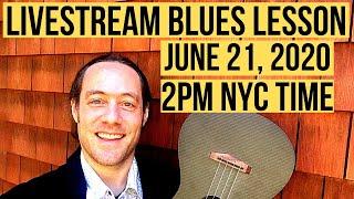 Ukulele Blues Lesson: Funky Strum & More! ||  Livestream Ukulele Lesson: